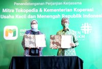 KemenkopUKM Apresiasi Mitra Tokopedia Tingkatkan Penghasilan Warung di Atas 50%. (Foto:Pelopor.id/KemenKopUKM)