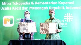 KemenkopUKM Apresiasi Mitra Tokopedia Tingkatkan Penghasilan Warung di Atas 50%. (Foto:Pelopor.id/KemenKopUKM)