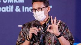 Menteri Pariwisata dan Ekonomi Kreatif/Kepala Badan Pariwisata dan Ekonomi Kreatif (Menparekraf) Sandiaga Salahuddin Uno. (Foto:Pelopor.id/Kemenparekraf)