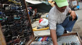 Ilustrasi pedagang kaki lima. (Foto: Pelopor.id/Ist)