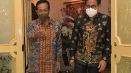 Gus Halim Temui Sultan Hamengkubuwono X Bahas Kearifan Lokal. (Foto:Pelopor.id/Kemendes PDTT)