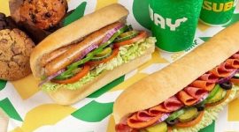 Produk makanan Subway. (Foto:Pelopor.id/Ist)