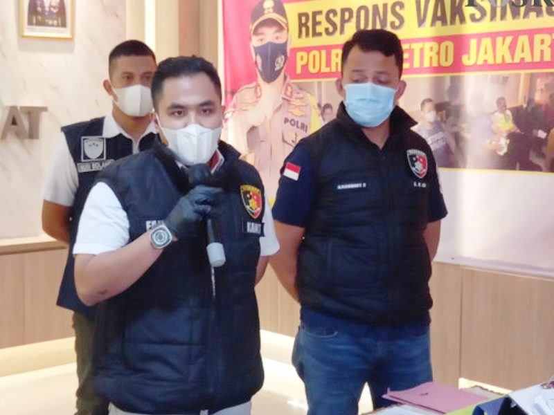 Kepala Unit Krimsus Polres Metro Jakarta Barat AKP Fahmi Fiandri. (Foto:Pelopor.id/Poskota/Pandi)