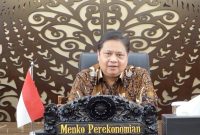 Menteri Koordinator Bidang Perekonomian (Menko) Airlangga Hartarto. (Foto:Pelopor.id/Kemenko Perekonomian)