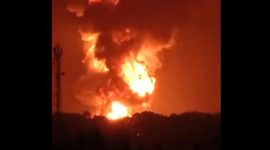 Kilang Pertamina Cilacap Terbakar. (Foto: Pelopor.id/Istimewa)