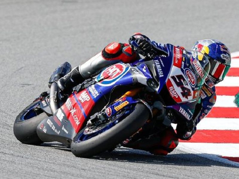 Ilustrasi balapan WSBK. (Foto:Pelopor.id/Reuters/DAX Images)