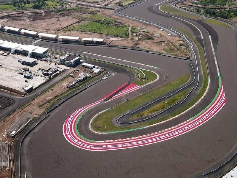 Mandalika dari Udara. (Foto:Pelopor.id/Twitter Mandalika)