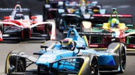 Ilustrasi Balapan Formula E. (Foto:Pelopor.id/Sam Bloxham/LAT)