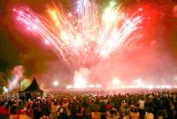 Ilustrasi Kembang api saat malam pergantian tahun. (Foto: Pelopor.id/BaliTribun)