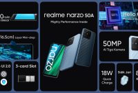 Realme Narzo 50A. (Foto: Pelopor/Realme Indonesia)