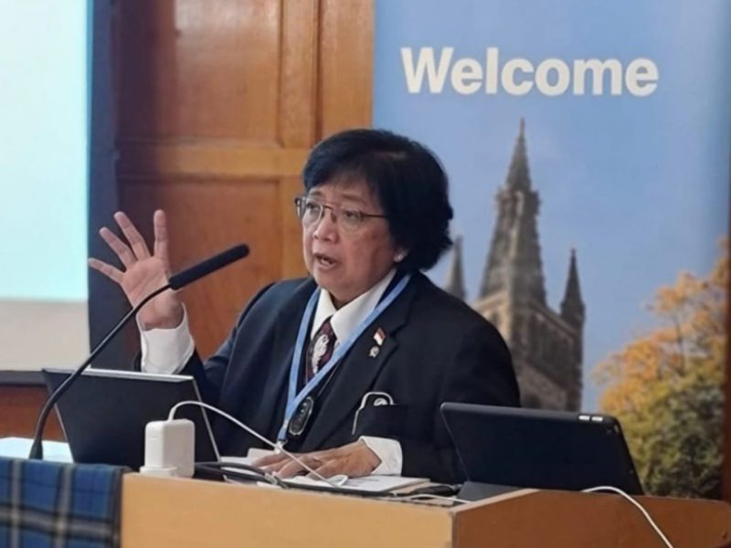 Menteri Lingkungan Hidup dan Kehutanan (LHK) Siti Nurbaya. (Foto: Pelopor/Kementerian LHK)