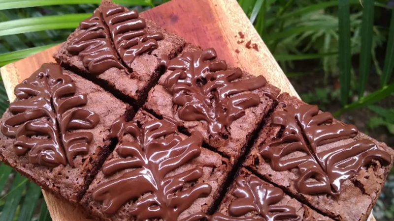 Chewy Brownies Nutella. (Foto: Pelopor/Cookpad)
