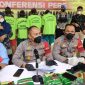 Polisi gagalkan peredaran 9,4 kg sabu di Aceh. (Foto: Pelopor/Tribratanews)