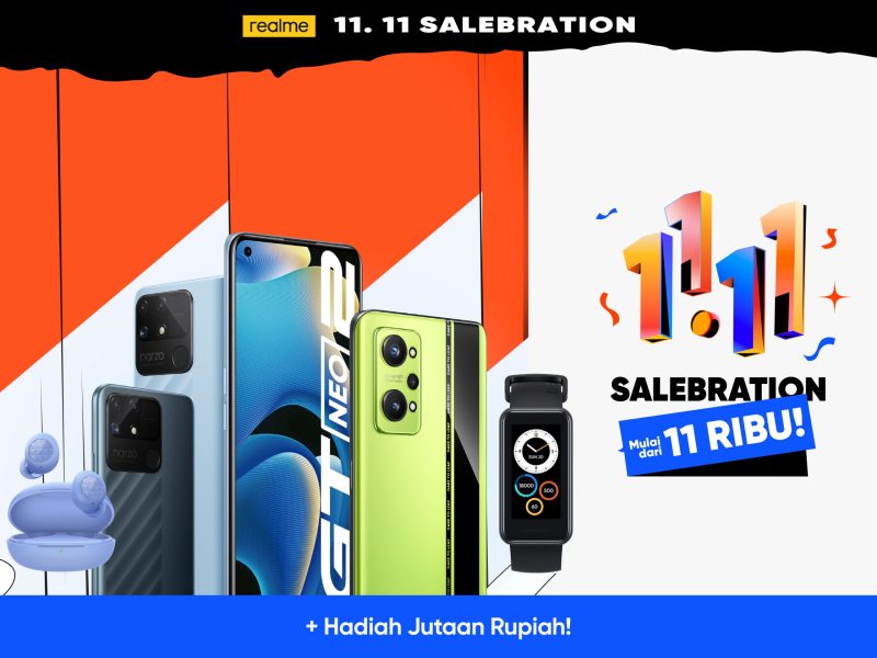 Realme 11.11 Salebration. (Foto: Pelopor/Realme Indonesia)