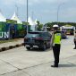 Salah satu pos penyekatan saat momen mudik Lebaran. (Foto: Pelopor/Tribratanews)