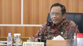 Menteri Koordinator Politik Hukum dan Keamanan (Menkopolhukam) Mahfud MD. (Foto:Pelopor.id/Kemenkopolhukam)