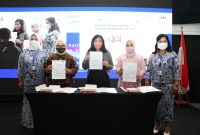 Andalworks dan Asosiasi Wanita Pengusaha Indonesia (IWAPI) kolaborasi luncurkan website baru. (Foto: Pelopor.id/Andalworks)