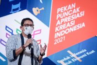 Menteri Pariwisata dan Ekonomi Kreatif/Kepala Badan Pariwisata dan Ekonomi Kreatif Sandiaga Salahuddin Uno. (Foto: Pelopor.id/Kemenparekraf)