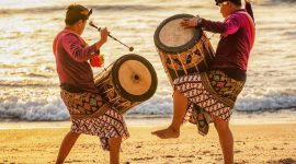 Gendang Beleq, Musik Tradisional Lombok. (Foto:Pelopor.id/Ist)