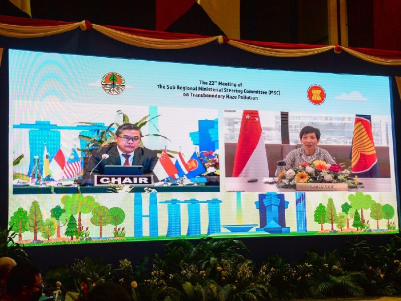 Pengendalian Karhutla Indonesia Diapresiasi ASEAN. (Foto:Pelopor.id/KLHK)