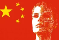 Ilustrasi Kecerdasan buatan China. (Foto: Pelopor.id/Creative Tinge)