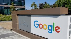 Markas Google di Mountain View, California, Amerika Serikat. (Foto:Pelopor.id/Reuters/Paresh Dave)
