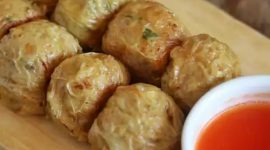 Gai-Jor (Thai Chicken Roll). (Foto: Pelopor/Cookpad)