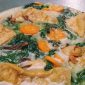 Bobor Bayam Tahu Pong. (Foto: Pelopor/Cookpad)