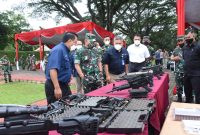 Kunjungi Pindad, Kasad Minta Prioritaskan Kebutuhan Prajurit di Lapangan. (Foto:Pelopor.id/TNI AD)