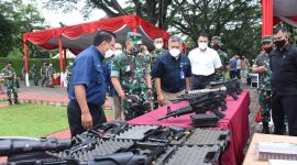 Kunjungi Pindad, Kasad Minta Prioritaskan Kebutuhan Prajurit di Lapangan. (Foto:Pelopor.id/TNI AD)
