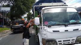 Perkumpulan Wartawan Online Magelang Raya Lanjutkan Galang Donasi untuk Korban Semeru. (Foto:Pelopor.id/Tyo)