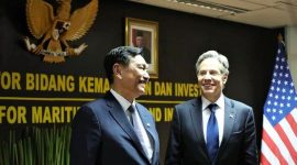 Bertemu Menlu AS, Menko Luhut Bahas Industri Hilir Nikel. (Foto:Pelopor.id/Kemenko Marves)