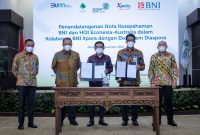 Menteri Teten Apresiasi Produk Unggulan Tembus Pasar Australia Lewat MoU BNI dan HOI. (Foto:Pelopor.id/KemenkopUKM)