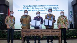 Menteri Teten Apresiasi Produk Unggulan Tembus Pasar Australia Lewat MoU BNI dan HOI. (Foto:Pelopor.id/KemenkopUKM)