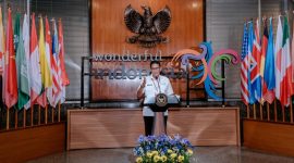 Menteri Pariwisata dan Ekonomi Kreatif/Kepala Badan Ekonomi Kreatif Sandiaga Salahuddin Uno. (Foto:Pelopor.id/Kemenpar)
