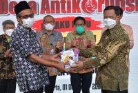 Gus Halim hadiri Peluncuran Program Desa Antikorupsi di Desa Panggungharjo, Yogyakarta, Rabu (1/12/2021). (Foto:pelopor.id/Kemendes PDTT)