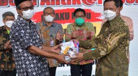Gus Halim hadiri Peluncuran Program Desa Antikorupsi di Desa Panggungharjo, Yogyakarta, Rabu (1/12/2021). (Foto:pelopor.id/Kemendes PDTT)