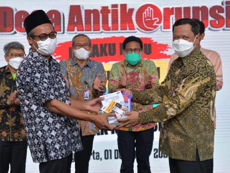 Gus Halim hadiri Peluncuran Program Desa Antikorupsi di Desa Panggungharjo, Yogyakarta, Rabu (1/12/2021). (Foto:pelopor.id/Kemendes PDTT)
