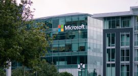 Ilustrasi gedung Microsoft. (Foto: Pelopor.id/Pixabay)
