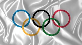 Ilustrasi bendera Olimpiade. (Foto: Pelopor.id/Pixabay)