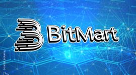 Logo platform trading kripto, BitMart. (Foto: Pelopor.id/istimewa)