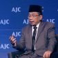 Ketua Umum Pengurus Besar Nahdlatul Ulama (PBNU) Yahya Cholil Staquf. (Foto:Pelopor.id/SS Youtube American Jewish Committee)