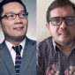 Kolase Foto Ridwan Kamil dan Timboel Siregar. (Foto:Pelopor.id/Ist)