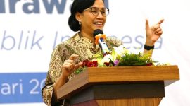 Menteri Keuangan (Menkeu) Sri Mulyani Indrawati. (Foto:Pelopor.id/Kemenkeu)
