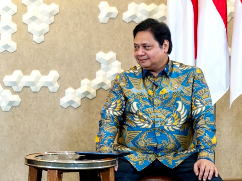 Menteri Koordinator Bidang Perekonomian Airlangga Hartarto. (Foto:Pelopor.id/Kemenko ekon)