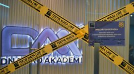 Tidak Berizin, Kemendag dan Bareskrim Polri Kembali Segel Kantor PT DNA Pro. (Foto: Pelopor.id/Kemendag)