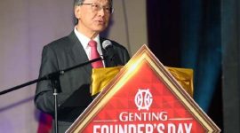 Miliarder Kasino Malaysia pemilik Genting Group, Lim Kok Thay. 
