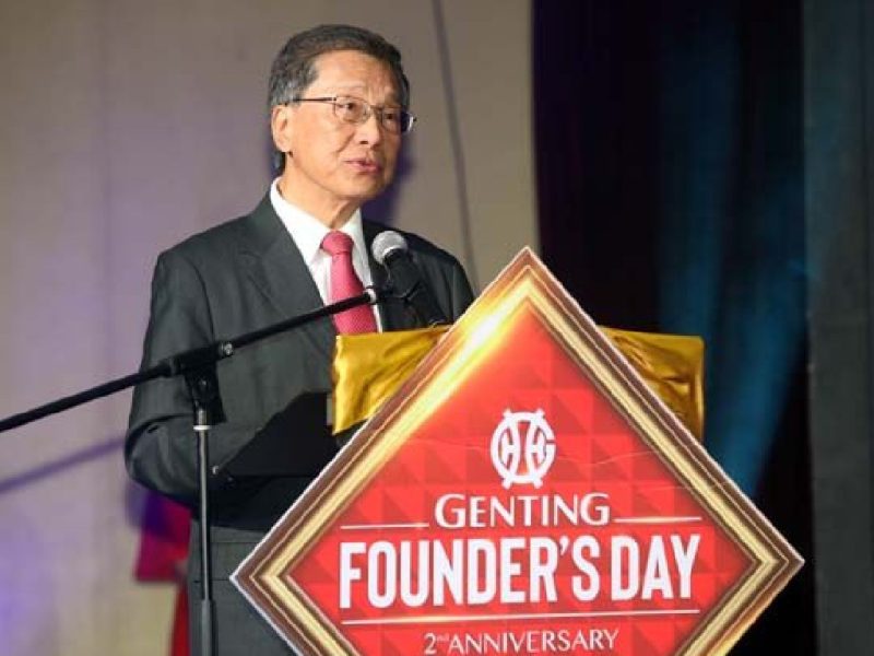 Miliarder Kasino Malaysia pemilik Genting Group, Lim Kok Thay. 