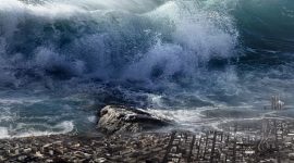 Ilustrasi tsunami. (Foto:Pelopor.id/Pixabay/KELLEPICS)