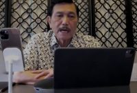 Menko Marves Luhut B. Pandjaitan. (Foto:Pelopor.id/Kemenko Marves)